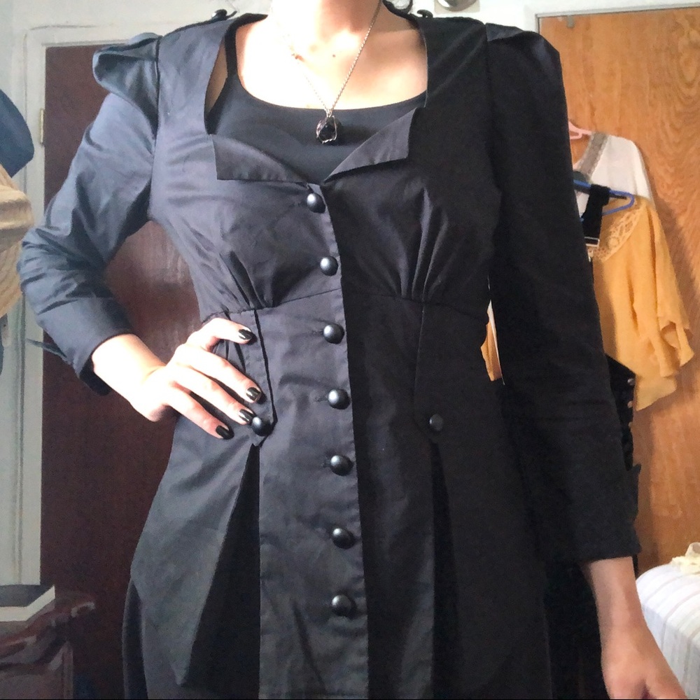 Vintage gothic dress top